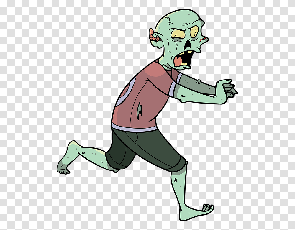 Scary Zombie Zombie, Person, Leisure Activities, Dance Pose Transparent Png