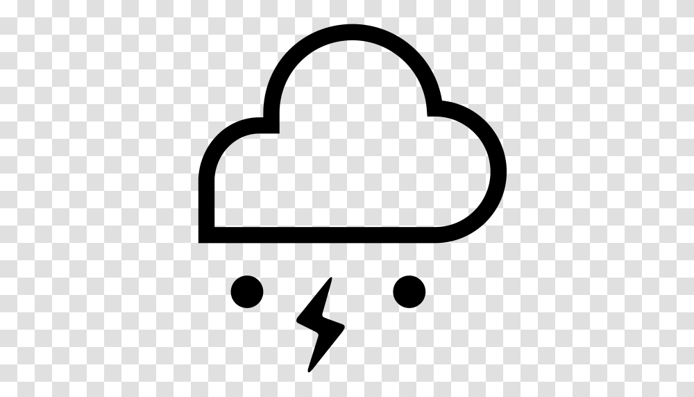 Scattered Thunderstorm Black Black Filter Icon With, Gray, World Of Warcraft Transparent Png