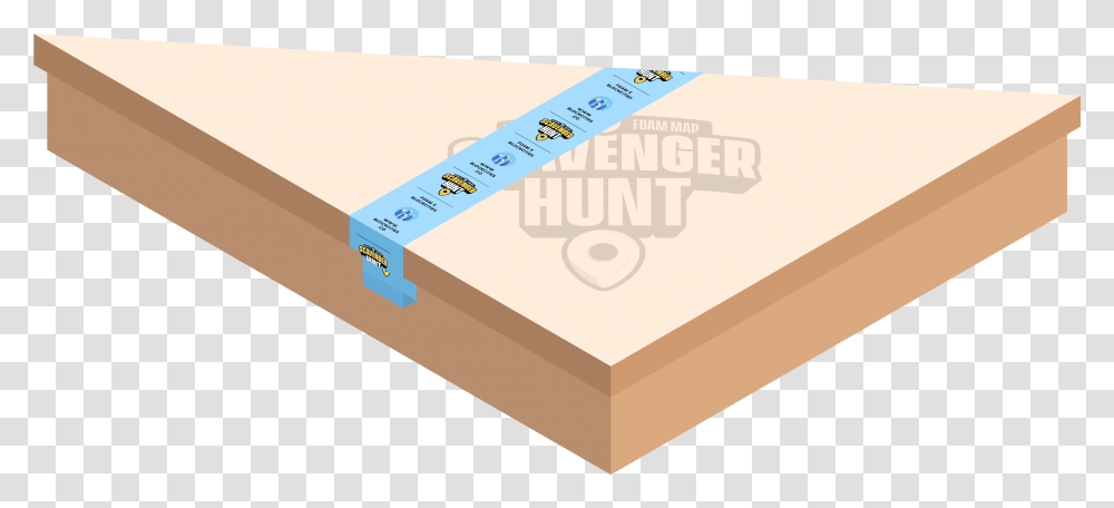 Scavenger Hunt Plywood, Label, Text, Cardboard, Carton Transparent Png