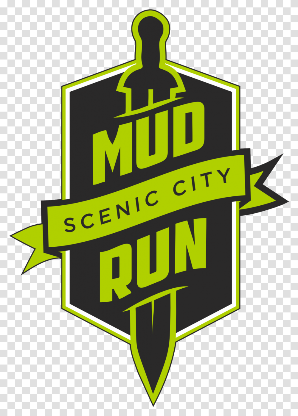 Scenic City Mud Run Vertical, Logo, Symbol, Trademark, Text Transparent Png