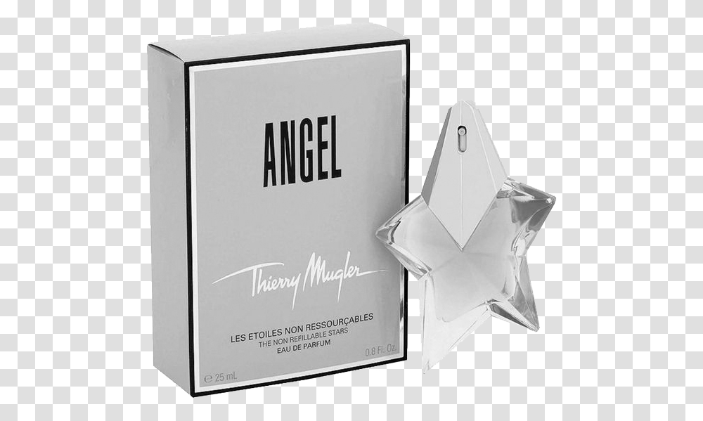 Scents And Sensibility Angel Thierry Mugler Edp, Bottle, Cosmetics, Perfume, Box Transparent Png