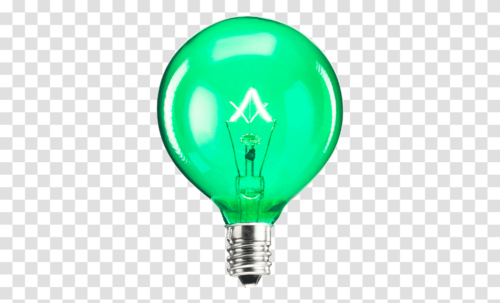 Scentsy 25w Green Light Bulb Much Is The Green Light Bulb, Lamp, Lightbulb, Balloon Transparent Png