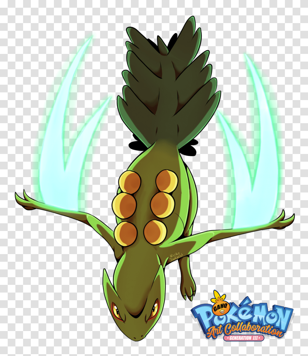 Sceptile Used Leaf Blade And Dragon Claw In Our Sceptile Using Leaf Blade, Plant, Food, Vegetable, Seed Transparent Png