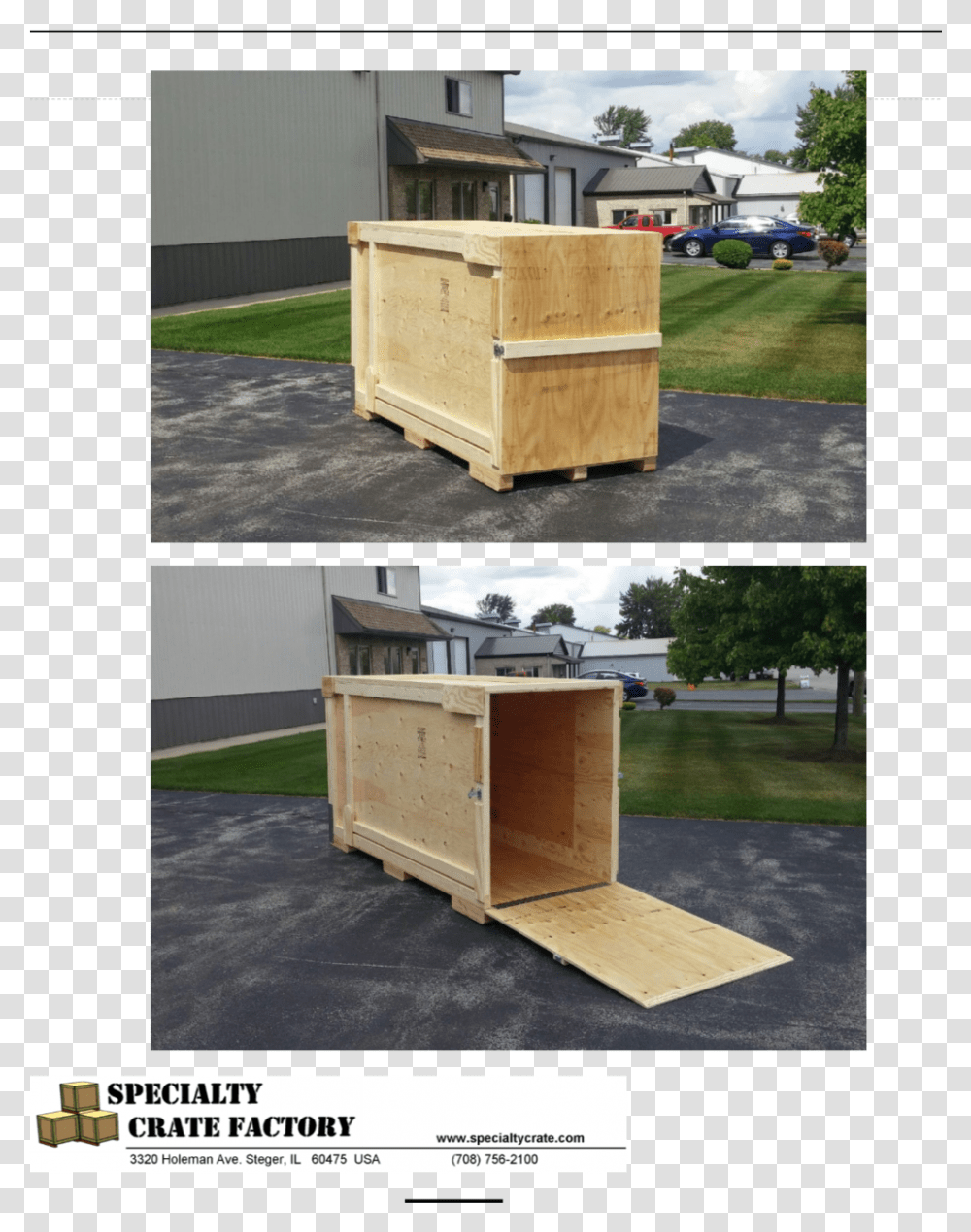Scf Tradecrate Long Ramp 01 Plywood, Box Transparent Png
