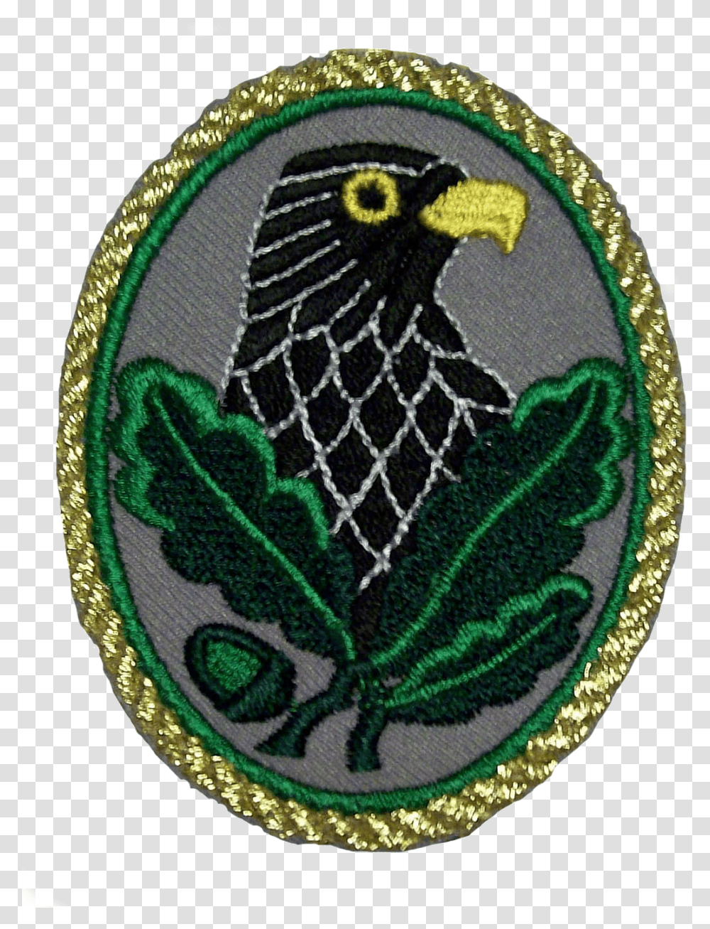 Scharfschabz Ww2 German Sniper Badge, Logo, Trademark, Embroidery Transparent Png