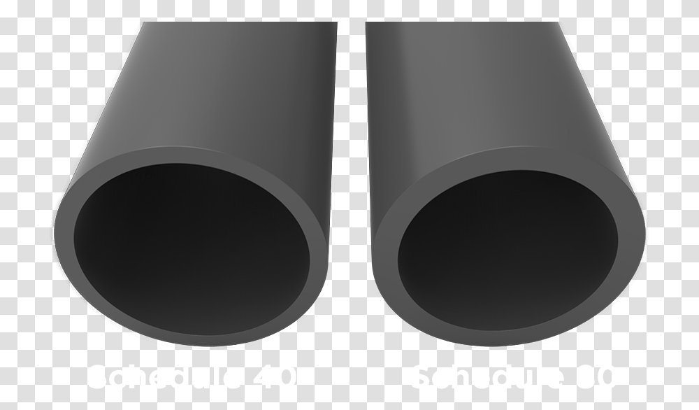 Schedule 40 And 80 Comparison Pipe, Cylinder, Cup Transparent Png
