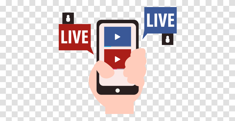 Schedule And Automate Facebook Live And Youtube Live, Electronics, Phone, Security Transparent Png