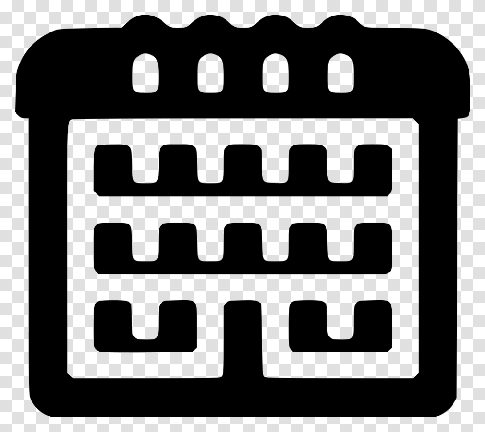 Schedule Icon Gray Clipart Download Date Icon, Electronics, Stencil Transparent Png