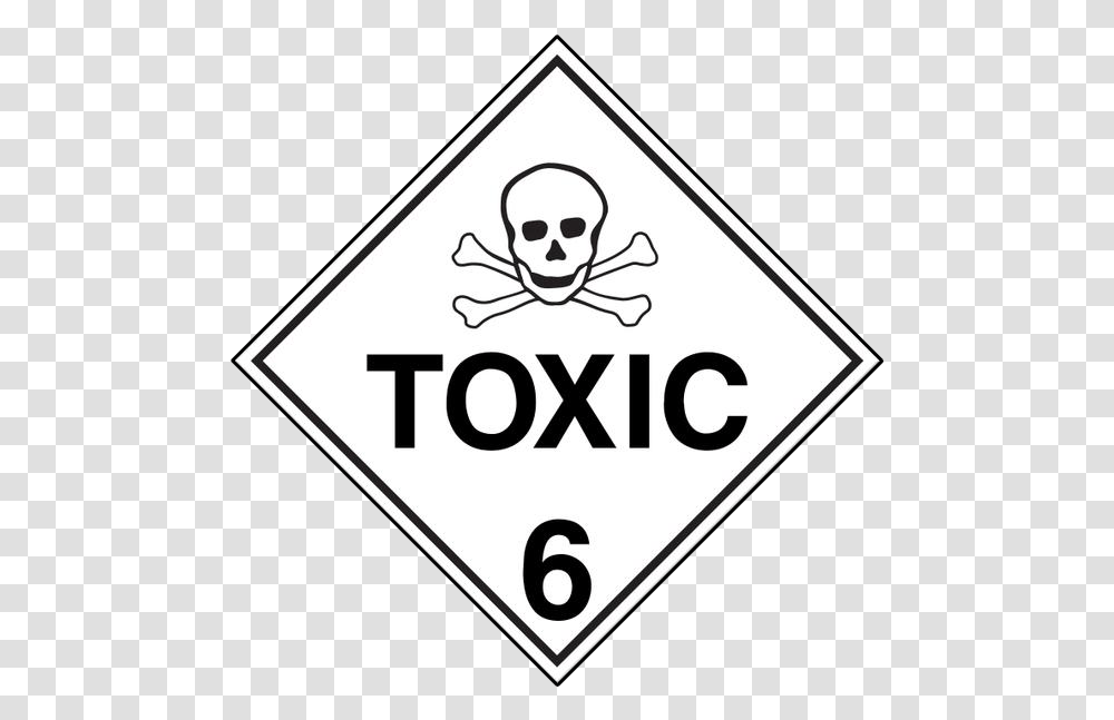 Schedule Waste Label Toxic, Sign, Road Sign, Stopsign Transparent Png