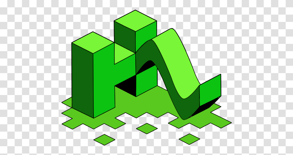 Scheme 1 Illustration, Green, Recycling Symbol Transparent Png