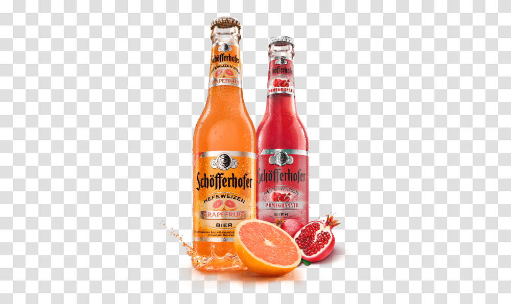 Schfferhofer Hefeweizen Schofferhofer Beer, Orange, Citrus Fruit, Plant, Food Transparent Png