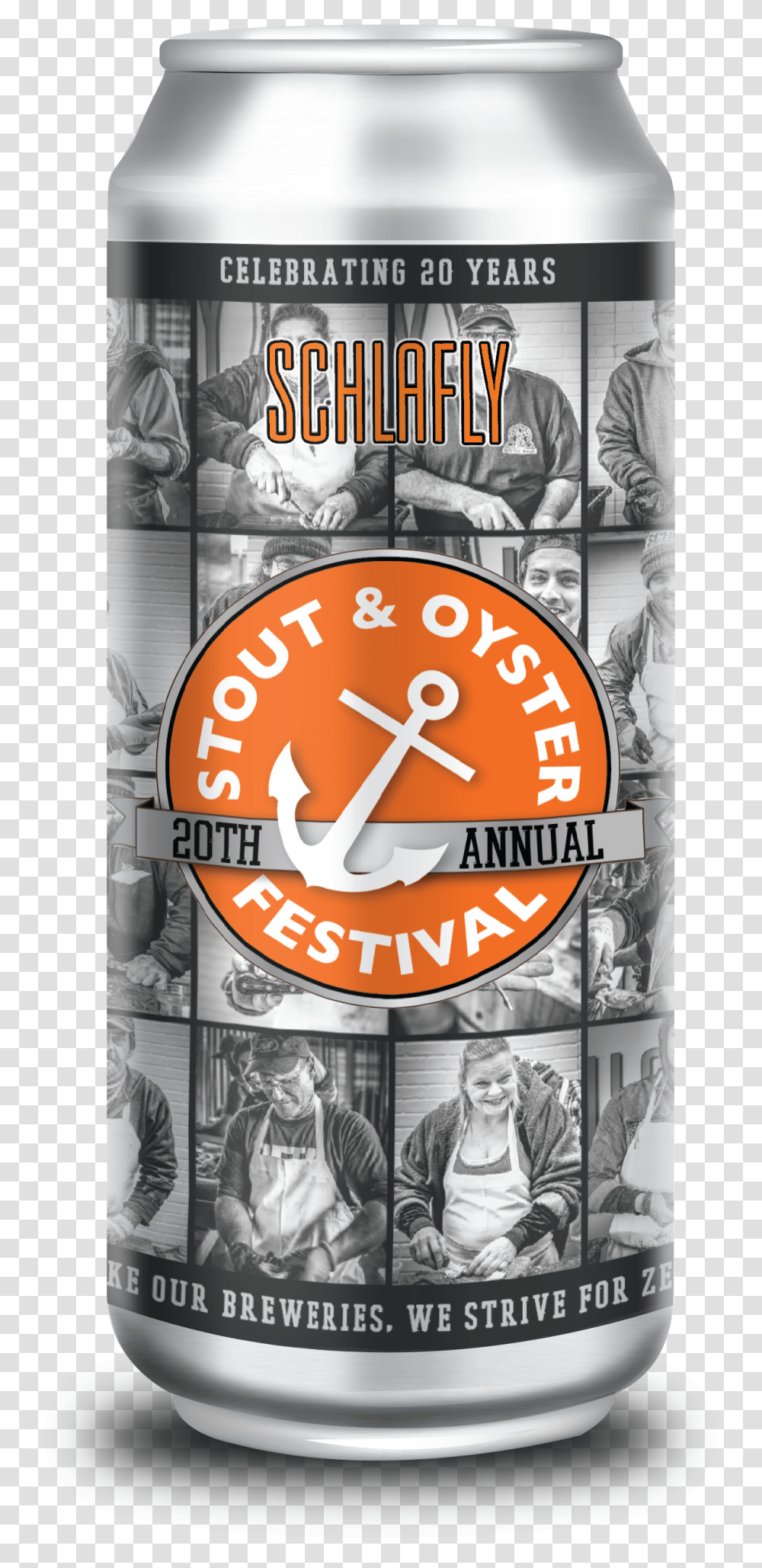 Schlafly Oyster Stout CanClass Img Responsive Owl Warthog, Person, Human, Poster, Advertisement Transparent Png