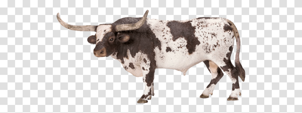 Schleich Texas Longhorn Bull Schleich Cows And Bulls, Mammal, Animal, Cattle, Ox Transparent Png