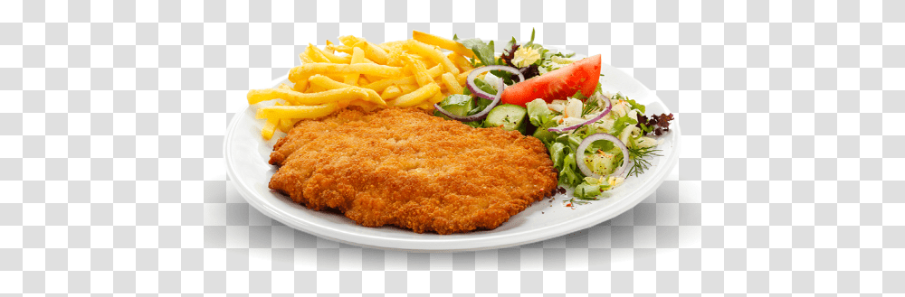 Schnitzel, Food, Fried Chicken, Dish, Meal Transparent Png