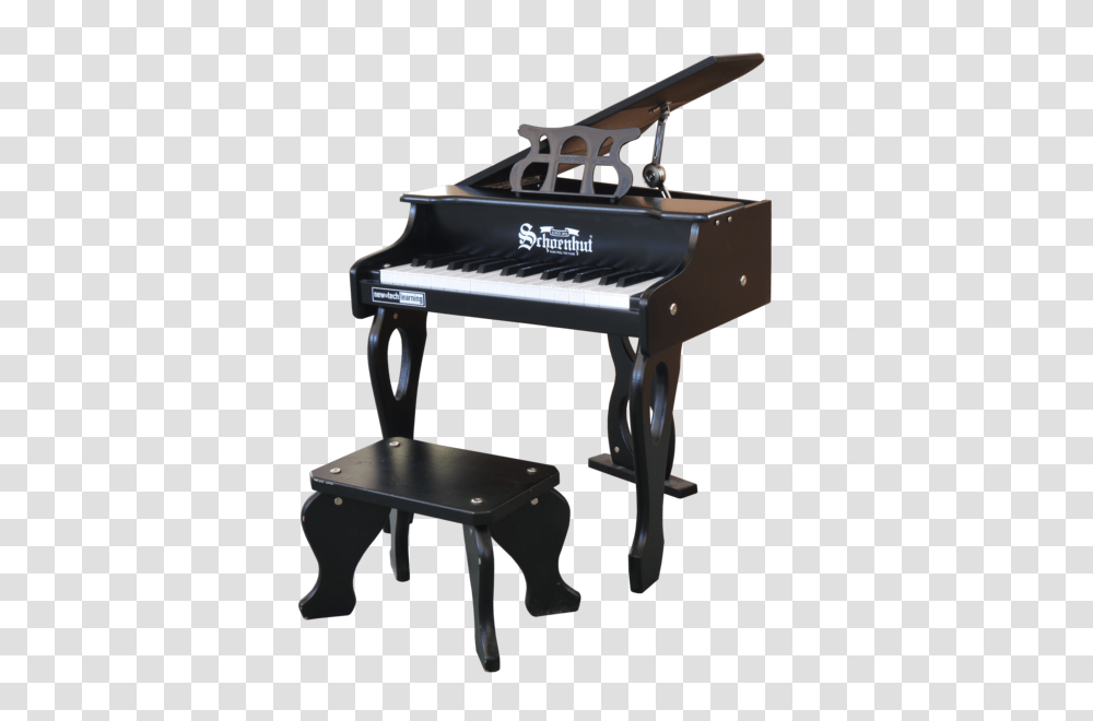 Schoenhut Key Digital Baby Grand Piano Black Schoenhut Piano, Leisure Activities Transparent Png