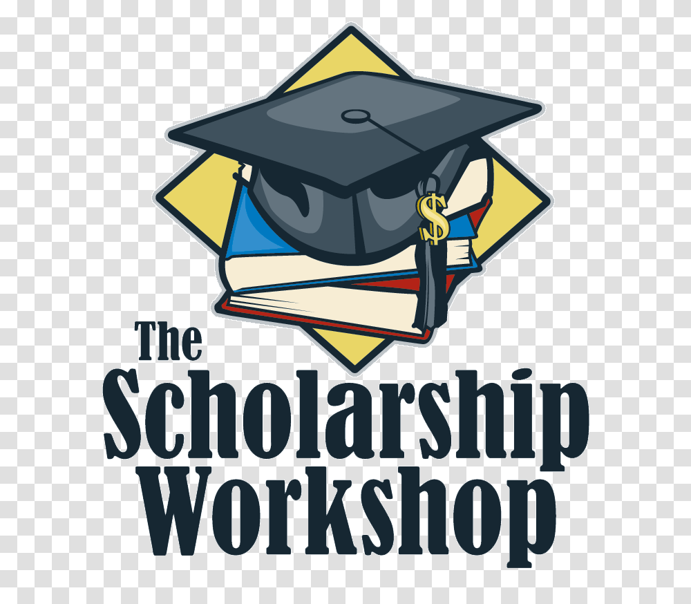 Scholarship Workshop, Label, Graduation, Advertisement Transparent Png
