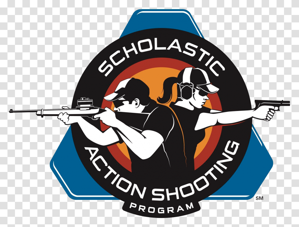 Scholastic Action Shooting Program, Person, Human, Label Transparent Png