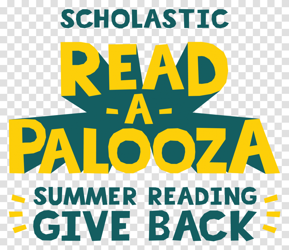 Scholastic Read A Palooza, Label, Word, Advertisement Transparent Png