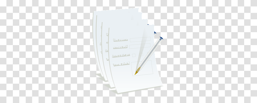 School Text, Page, Document, Paper Transparent Png