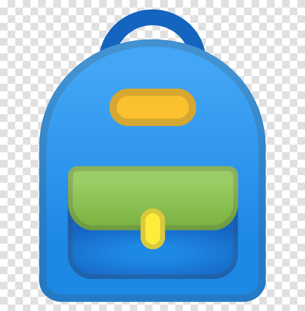 School Backpack Icon Emoji Mochila, Bag, Bottle, Luggage Transparent Png