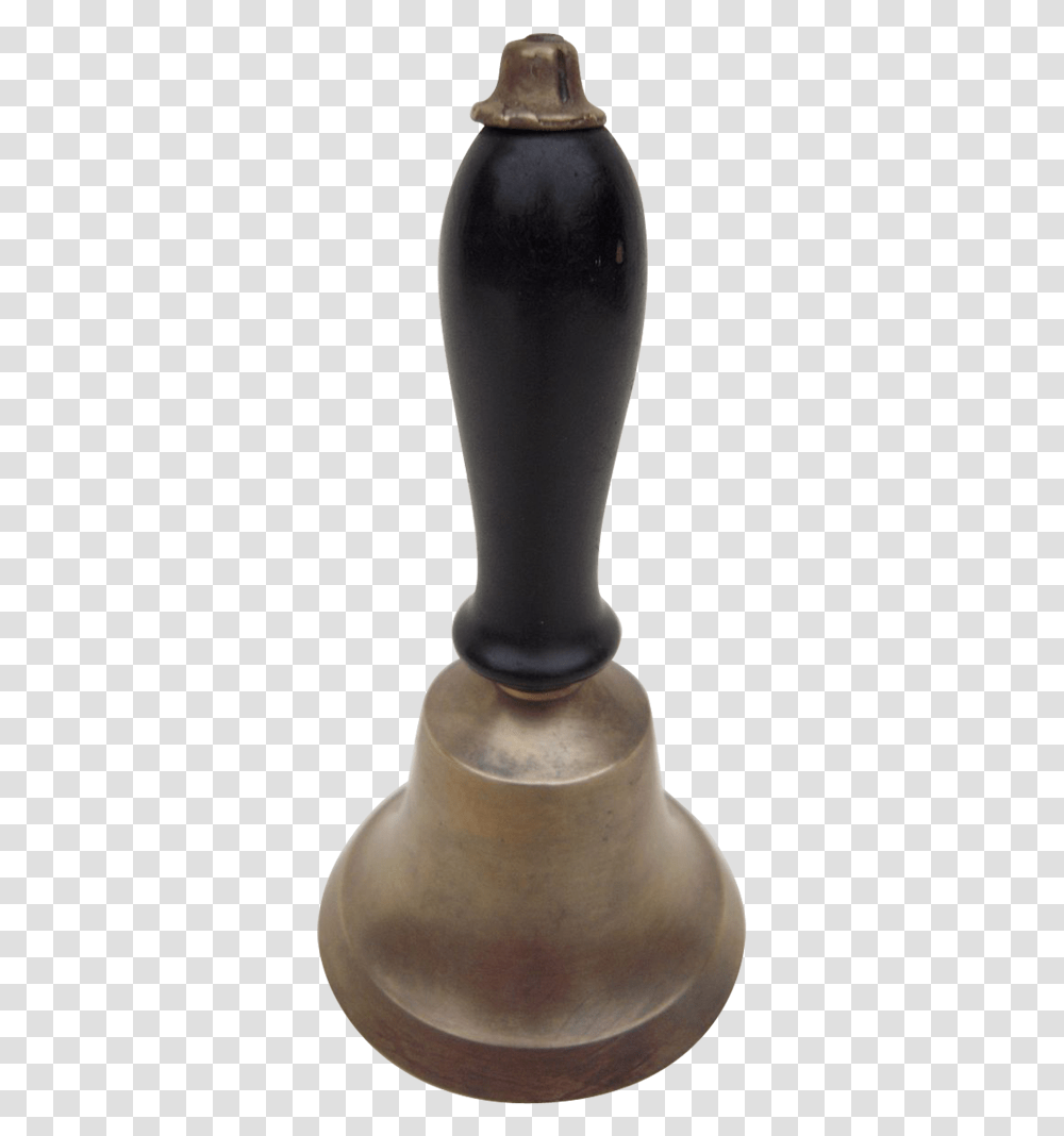 School Bell 19th Century Teacher's School Bell Handbell, Glass, Electronics, Joystick, Goblet Transparent Png
