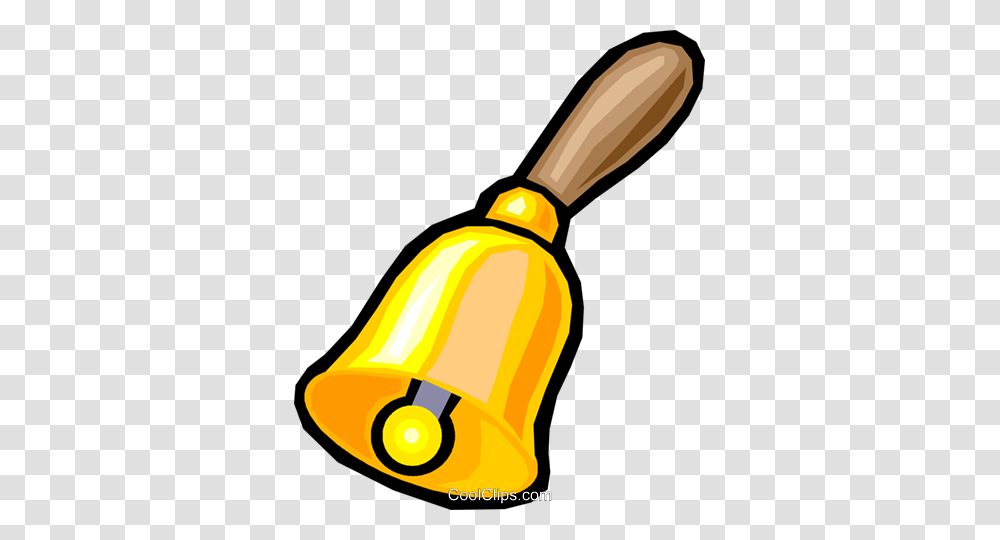 School Bell Royalty Free Vector Clip Art Illustration, Tool, Broom, Brush Transparent Png