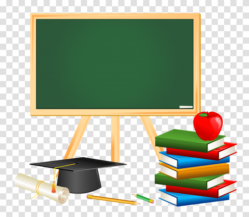 School Board Cliparts, Lamp, Blackboard Transparent Png