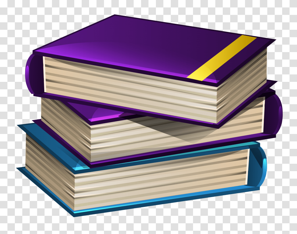 School Books Clipart, Box, Paper Transparent Png