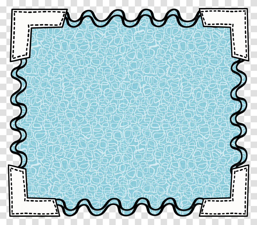 School Border Black And White, Rug, Pool, Water Transparent Png
