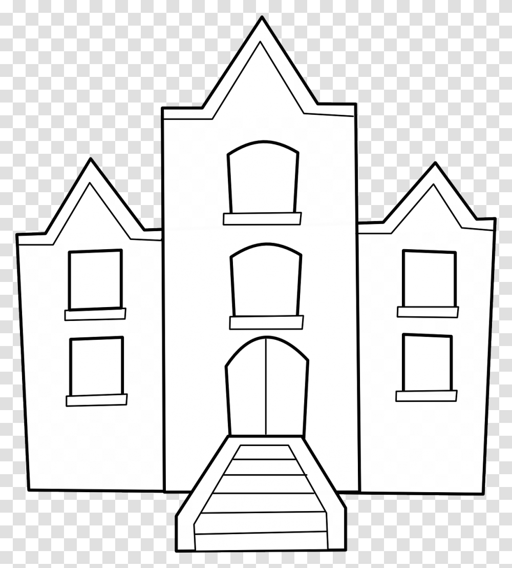 School Building Clip Art, Architecture, Housing, Church, Tomb Transparent Png