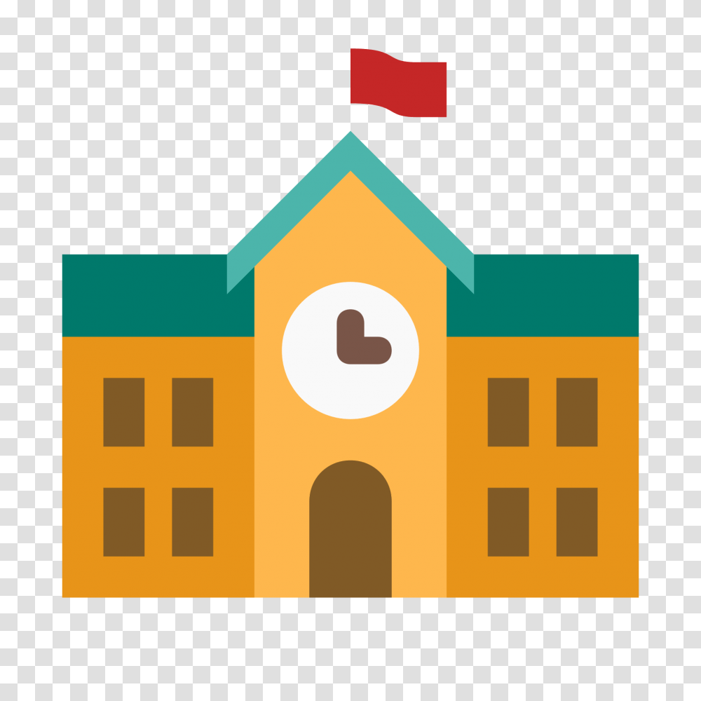 School Building Icon, Number, First Aid Transparent Png