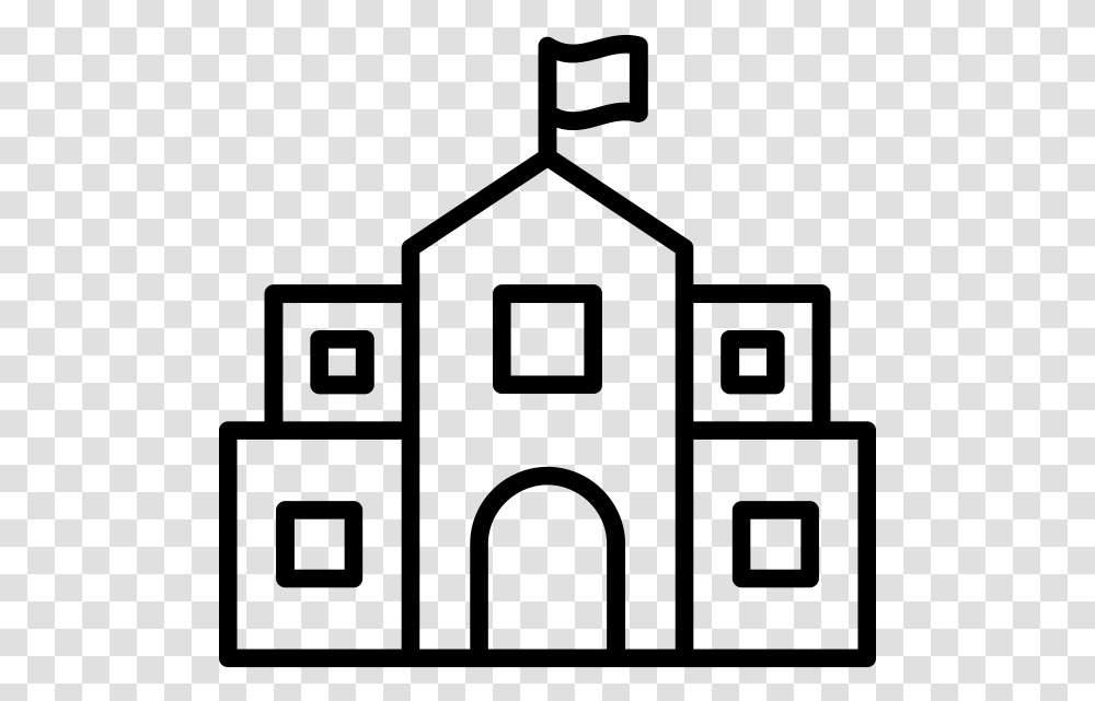 School Building Save As Draft Icon, Gray, World Of Warcraft Transparent Png