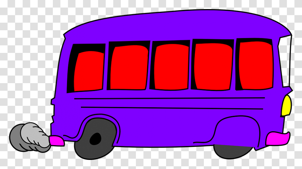 School Bus 960 720 Cartoon Clipart Bus, Minibus, Van, Vehicle, Transportation Transparent Png