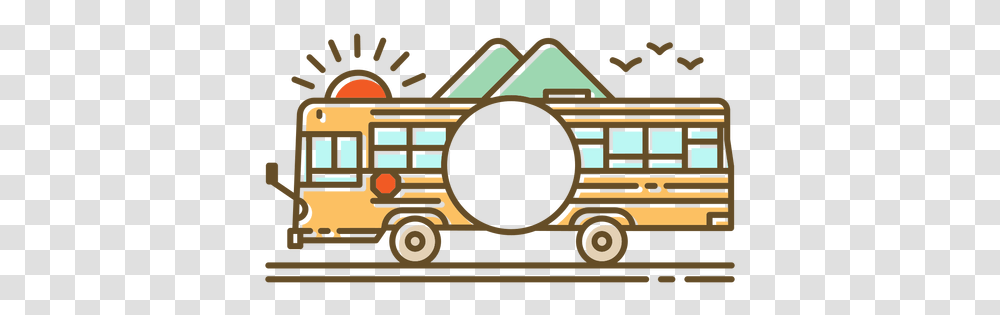 School Bus Graphics To Download Commercial Vehicle, Transportation, Van, Housing, Building Transparent Png