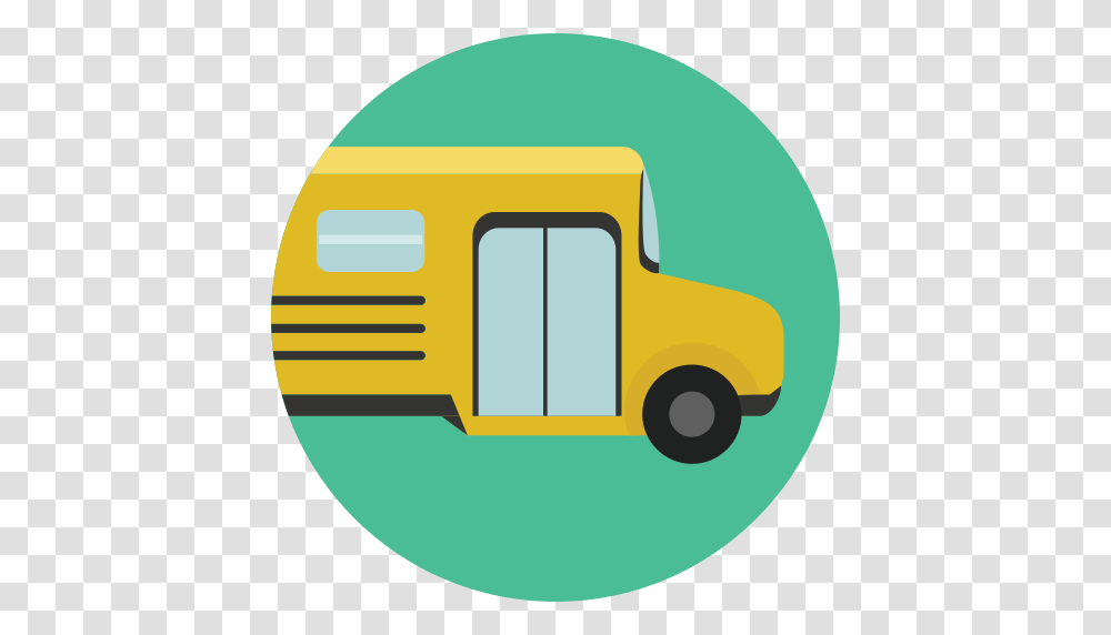 School Bus Icon, Car, Vehicle, Transportation, Automobile Transparent Png