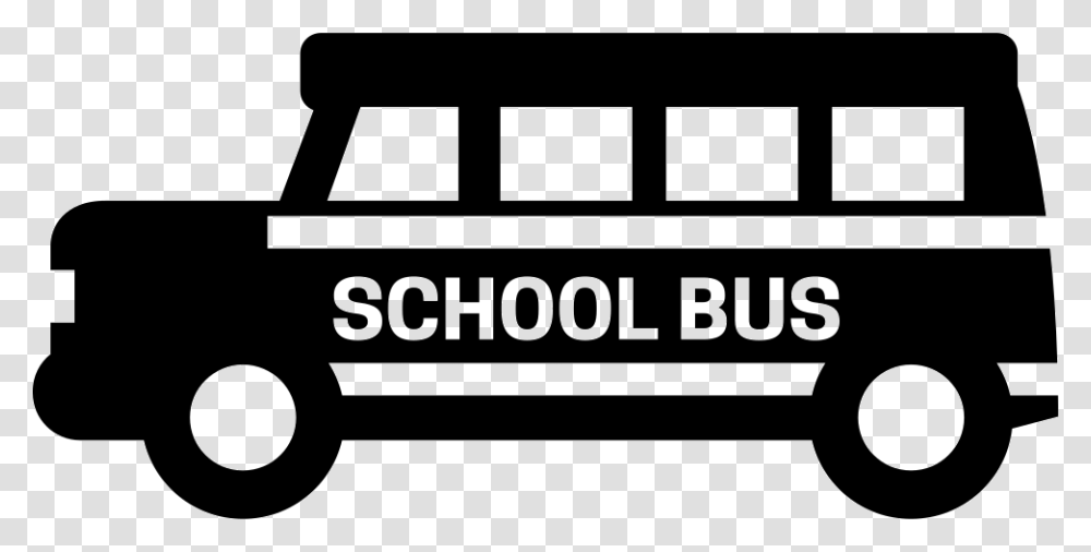 School Bus Icon, Vehicle, Transportation, Van, Label Transparent Png