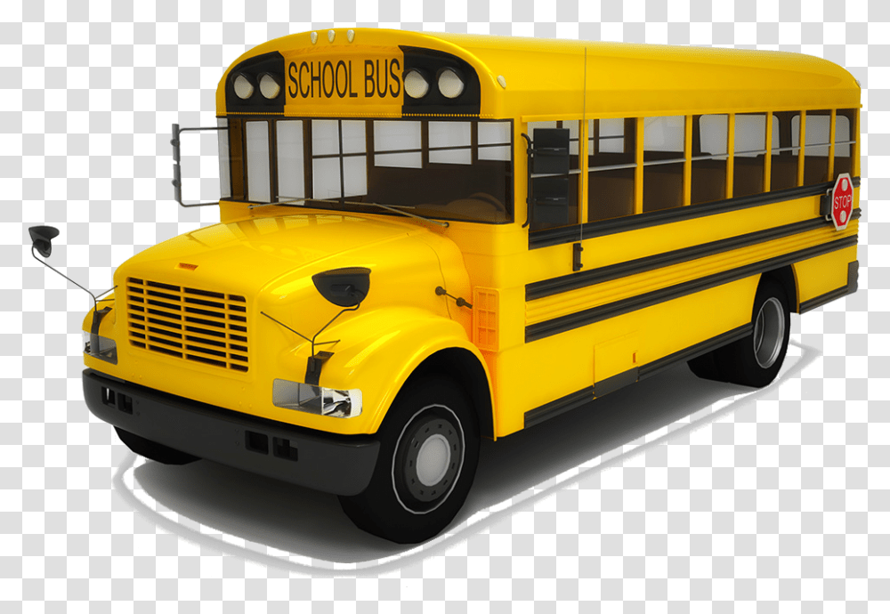 School Bus Vector School Bus Pdf, Vehicle, Transportation Transparent Png