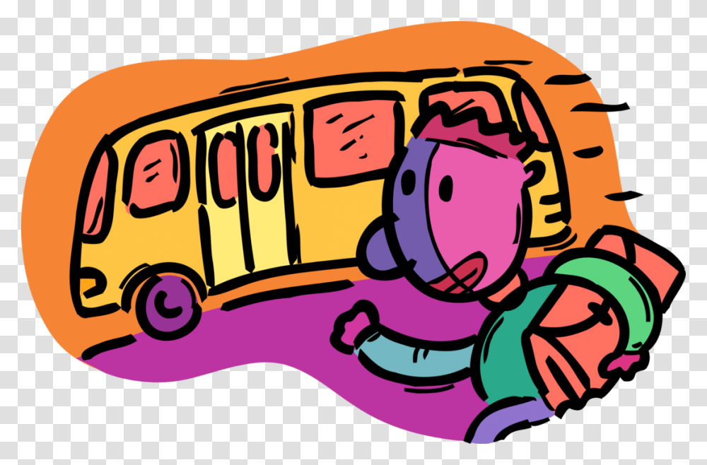 School Bus Vector, Transportation, Vehicle, Van Transparent Png