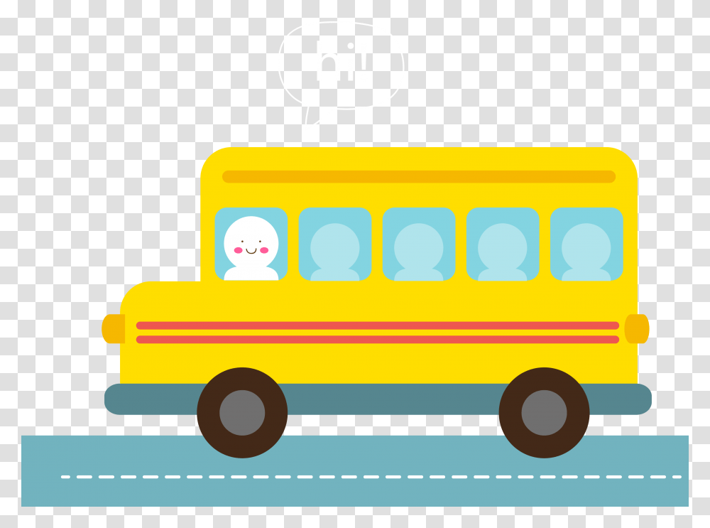 School Bus Yellow Student School Bus, Vehicle, Transportation, Van, Minibus Transparent Png