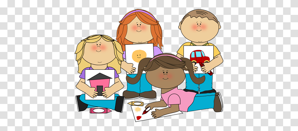 School Children Clip Art, Reading, Teacher, Family, Girl Transparent Png