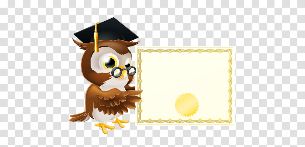 School Clip Owl Clip Art, Graduation, Toy, Document Transparent Png