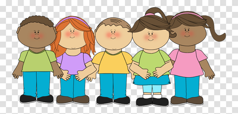 School Clipart Friendship Kid Friends Clipart, Person, Human, People, Family Transparent Png