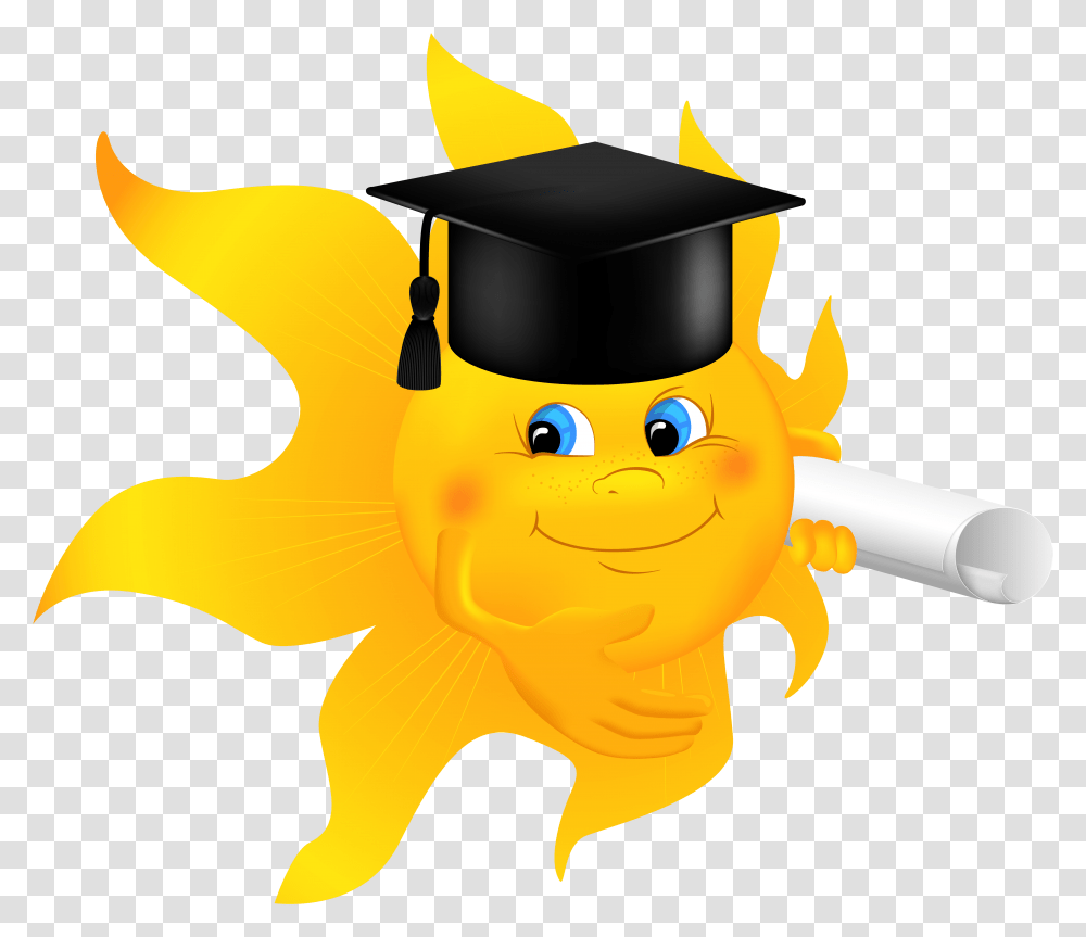 School Clipart High Quality Images Clipart Images Sun With Graduation Cap, Toy Transparent Png