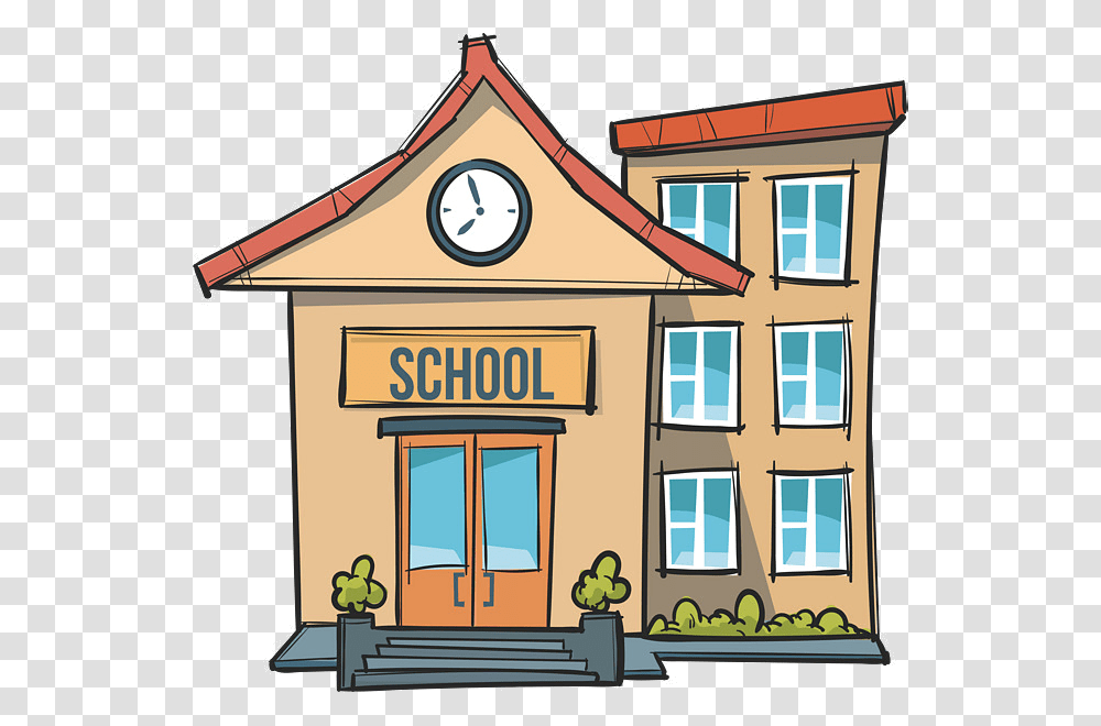 School Clipart Images In Collection, Building, Tower, Architecture, Urban Transparent Png
