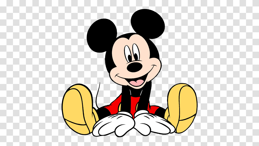School Clipart Mickey Mouse, Face, Reading, Eating, Food Transparent Png