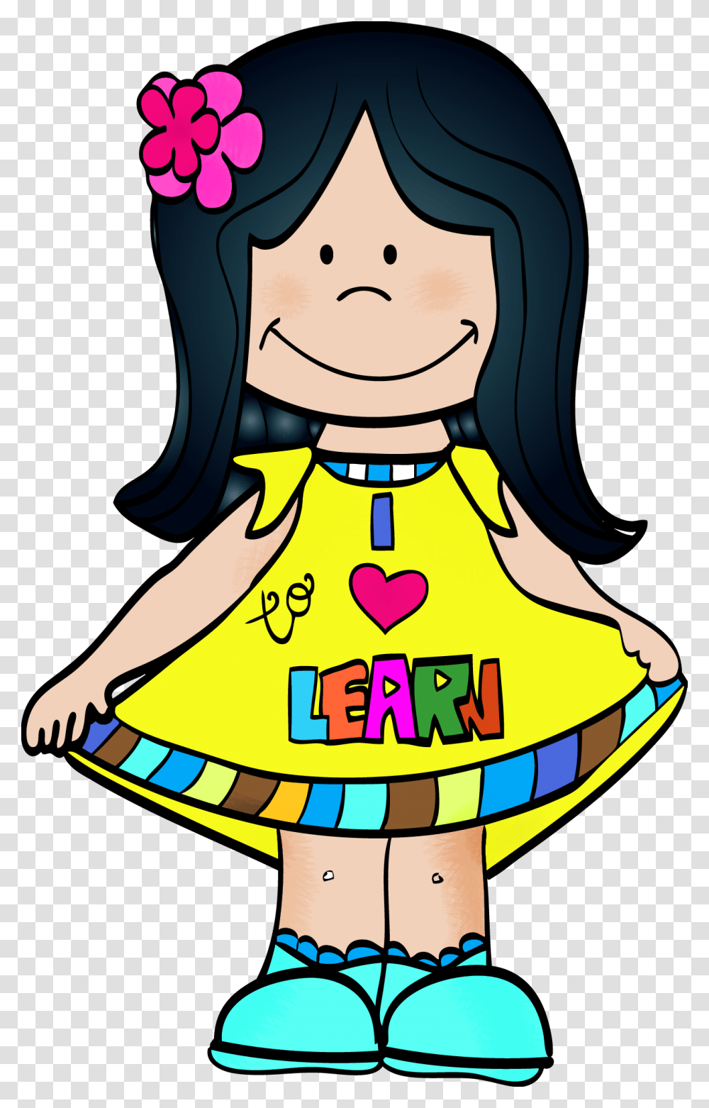 School Clipart School, Drawing, Female Transparent Png