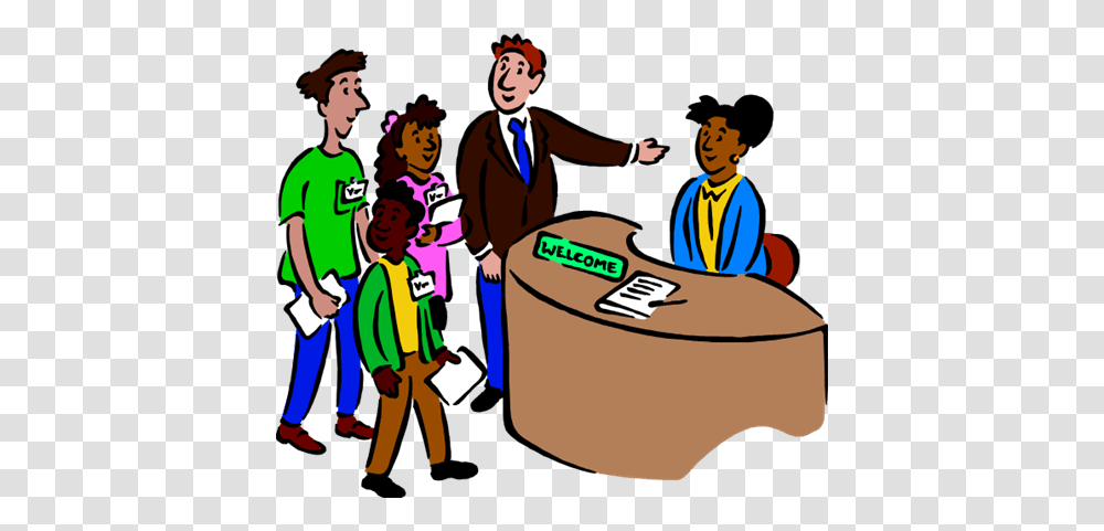 School Counselor Clipart Group With Items, Person, Human, People, Furniture Transparent Png