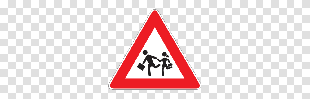 School Crossing Sign Clip Art Eskay, Road Sign Transparent Png