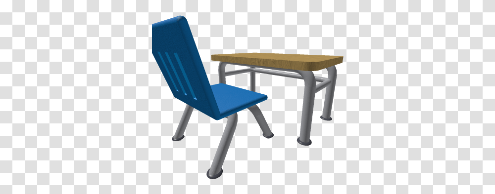 School Desk & Chair Roblox Solid, Furniture, Table, Dining Table, Tabletop Transparent Png