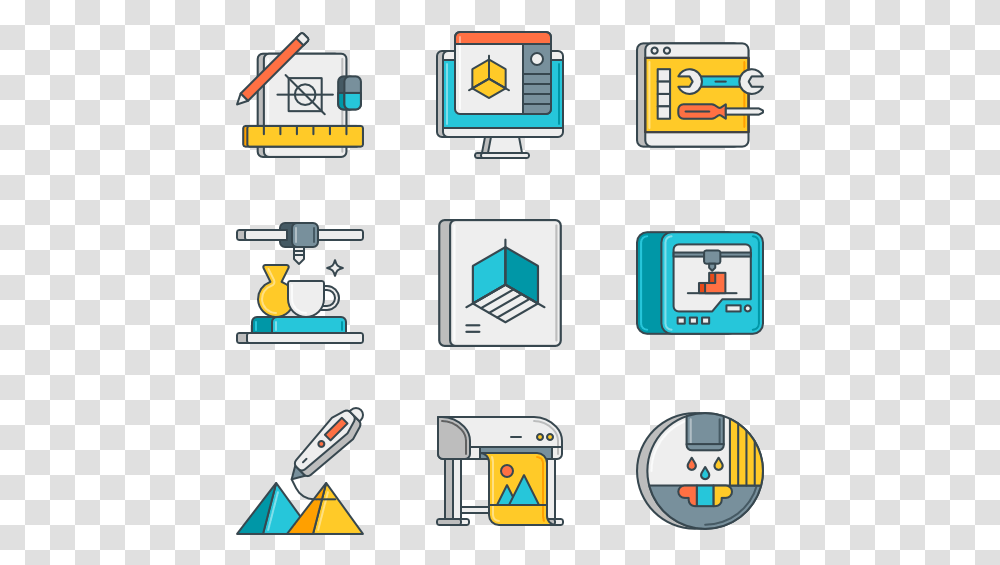 School Elements Icon, Electronics Transparent Png